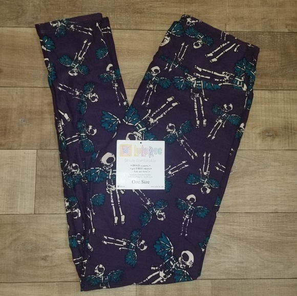 Lularoe OS Skeleton Fairies NWOT - Picture 2 of 2
